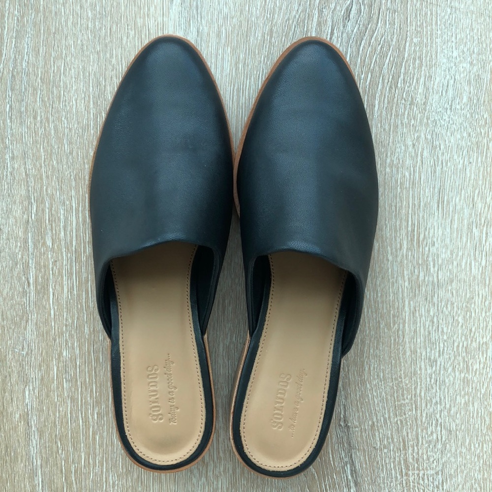 Soludos Venetian Mules worn 2 times! like NEW